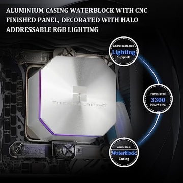 Thermalright Frozen Edge 240 Liquid CPU Cooler - Quiet & Stylish