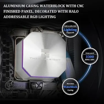 Thermalright Frozen Edge 240 Liquid CPU Cooler - Quiet & Stylish