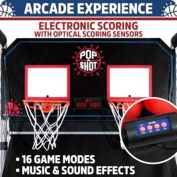Pop-A-Shot Basketball Game for Family Fun and Competition
