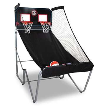 Pop-A-Shot Official Home Dual Shot Basketball Arcade Game - (Black)