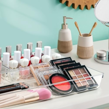 Curisia Drawer Organizer Set for Kitchen & Office Storage