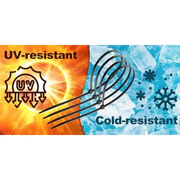 Nirah Zip Ties 1000 Pack - Industrial Quality & UV Protected