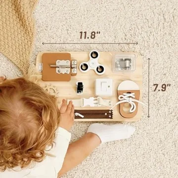 Potatomato Busy Board for Montessori Learning Fun