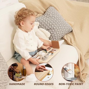 Potatomato Busy Board for Montessori Learning Fun