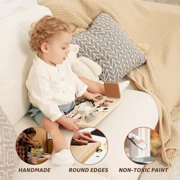 Potatomato Busy Board for Montessori Learning Fun