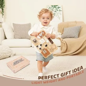 Potatomato Busy Board for Montessori Learning Fun