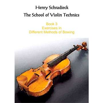 Henry Schradieck Violin Techniques: 4 Reimagined Books
