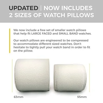 Case Elegance Travel Watch Organizer Roll for Men