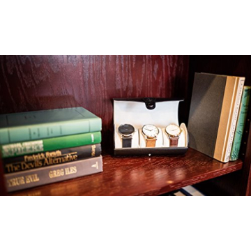 Case Elegance Travel Watch Organizer Roll for Men