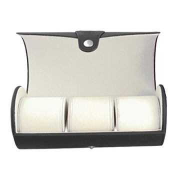 Case Elegance Travel Watch Organizer Roll for Men