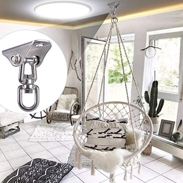 SELEWARE Heavy-Duty Swing Hanger for Indoor and Outdoor Use
