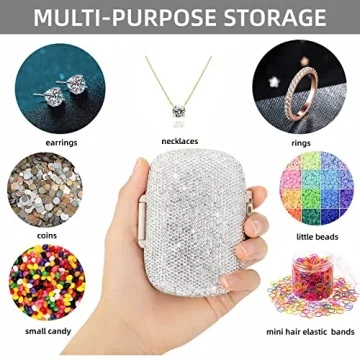 EveryBling Portable Medicine Organizer with 8 Compartments