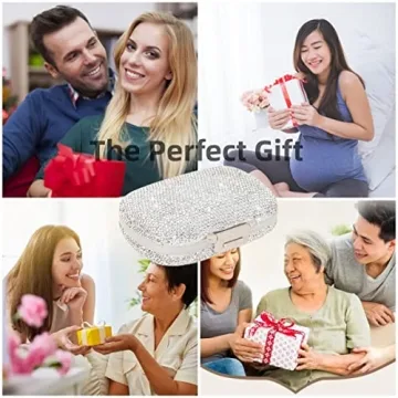 EveryBling Portable Medicine Organizer with 8 Compartments