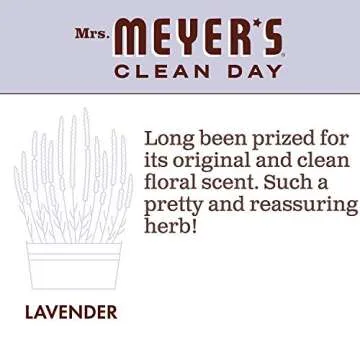 MRS. MEYER'S Clean Day Dryer Sheets - Lavender Fabric Softener