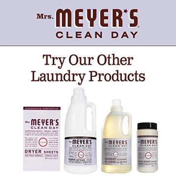 MRS. MEYER'S Clean Day Dryer Sheets - Lavender Fabric Softener