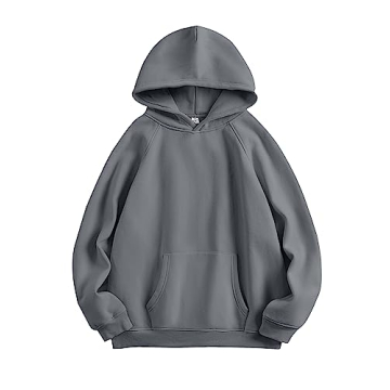 ANRABESS Women Hoodies Oversized Fleece Long Sleeve Comfy Casual Basic Pullover Sweatshirts 2024 Fal...
