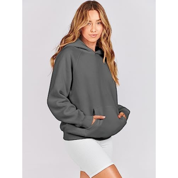 Cozy ANRABESS Oversized Hoodie for Women - Soft Fleece,