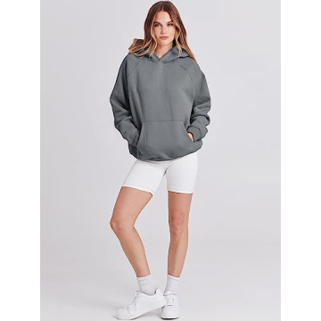 Cozy ANRABESS Oversized Hoodie for Women - Soft Fleece,