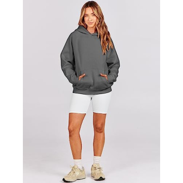 Cozy ANRABESS Oversized Hoodie for Women - Soft Fleece,