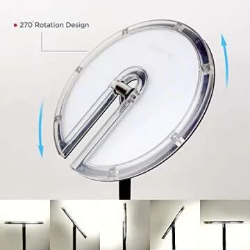 O'Bright LED Cylinder Floor Lamp - Modern Dimming Design