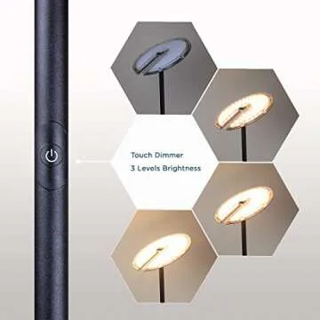 O'Bright LED Cylinder Floor Lamp - Modern Dimming Design