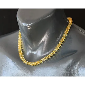 Natural Citrine Beaded Choker for Healing and Style