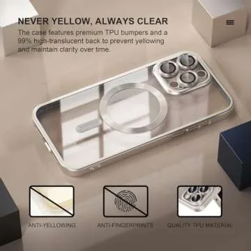 Misea Magnetic Case for iPhone 15 Pro Max - Stylish Protection