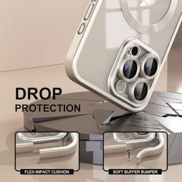 Misea Magnetic Case for iPhone 15 Pro Max - Stylish Protection