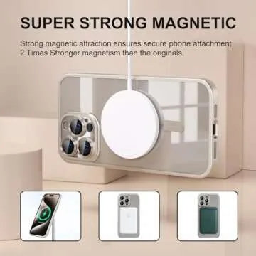 Misea Magnetic Case for iPhone 15 Pro Max - Stylish Protection