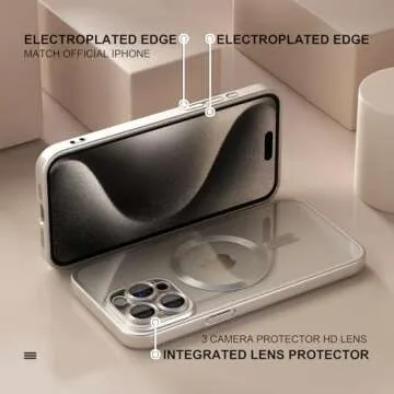 Misea Magnetic Case for iPhone 15 Pro Max - Stylish Protection