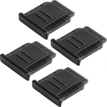 ChromeLives Camera Hot Shoe Covers for Sony - 4 Pack