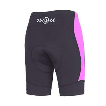 Beroy Women’s Bike Shorts with 3D Gel Padding for Cycling