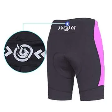 Beroy Women’s Bike Shorts with 3D Gel Padding for Cycling