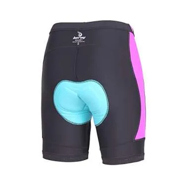 Beroy Women’s Bike Shorts with 3D Gel Padding for Cycling