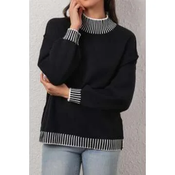 CHYRII Women's Oversized Batwing Sweater for Fall 2024