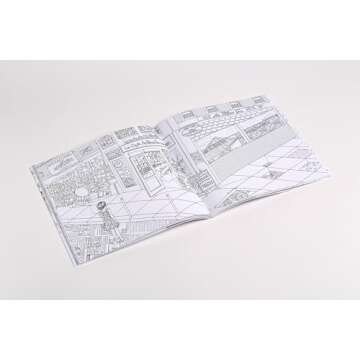 The Time Garden: A Magical Journey and Coloring Book (Time Adult Coloring Books)