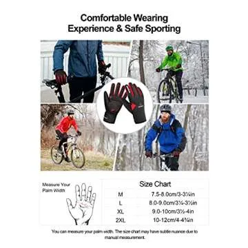INBIKE Winter Gel Gloves for Cold Weather Cycling