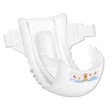 Bambo Nature Baby Diapers Classic, Size 1 (4-9 lbs), 28 Count