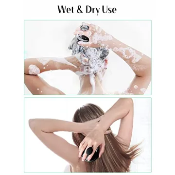 HEETA Scalp Brush Massager for Hair Growth & Dandruff