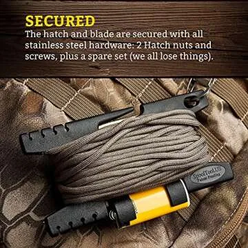 Spool Tool - Paracord Holder Survival Kit Made in USA