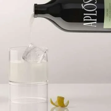 Aplós Calme Non Alcoholic Drink - Botanical Infused Calming Beverage Formulated to Relax and Unwind, Zero Sugar Beverage - 19.4 fl oz - 575ml