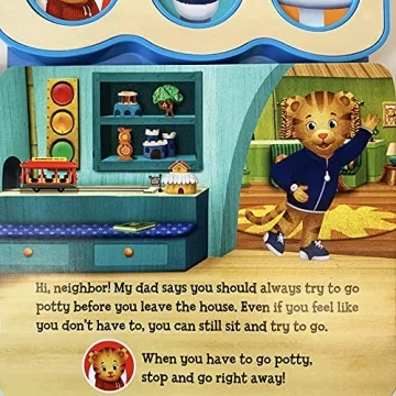 Daniel Tiger’s Potty Training Sound Book for Kids