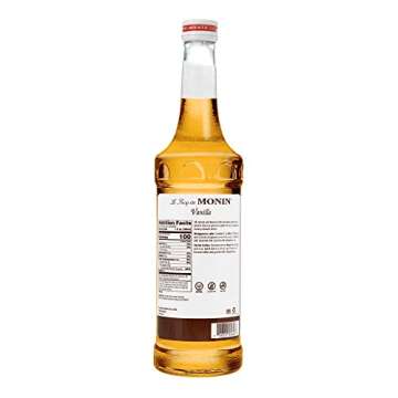 Monin - Vanilla Syrup, Versatile Flavor, Great for Coffee, Shakes, and Cocktails, Gluten-Free, Non-G...