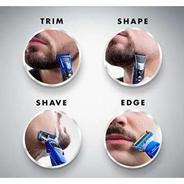 Gillette The All-Purpose Beard Trimmer, Razor & Edger