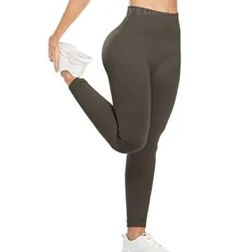 YEOREO Women's Seamless High Waisted Leggings for Comfort