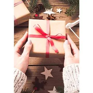 ValBox 8x8x4 Inches Gift Boxes 12 PCS Brown Paper Gift Boxes with Lids for Gifts, Wedding Present, Bridesmaid Proposal Box, Birthday Party Favor, Easy Assemble Box with 66ft Twine