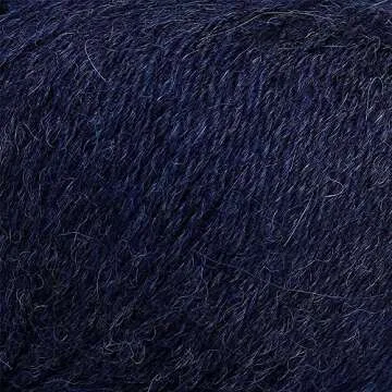 100% Baby Alpaca Yarn Wool Set of 3 Skeins DK Weight - Made in Peru - Heavenly Soft and Perfect for Knitting and Crocheting (Blue Jean, DK)