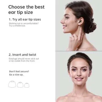 Kinglucky Noise Cancelling Ear Plugs for Sleeping and Travel