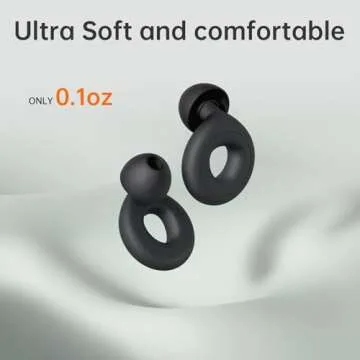 Kinglucky Noise Cancelling Ear Plugs for Sleeping and Travel