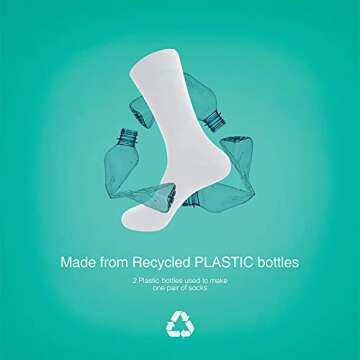 MONFOOT Men's/Women's 10 Pairs Eco Friendly Low Ankle Socks, Black White Small Multipack